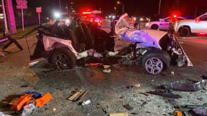 Daytona Beach crash sent five people to hospital