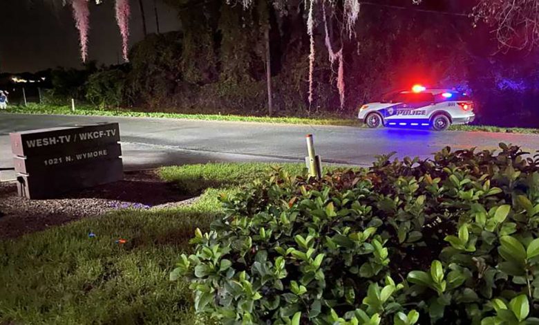 Central Florida TV station evacuated after receiving a threatening phone call