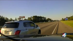 Dashcam video captures Camden County high-speed chase with baby in back seat