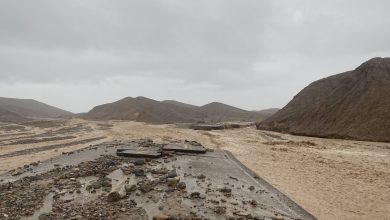 Death Valley route buried in floods closed for another week