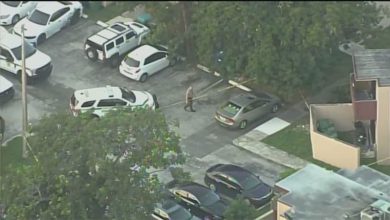 Miami-Dade police officer fires gun after responding to call of suspicious person at apartment complex