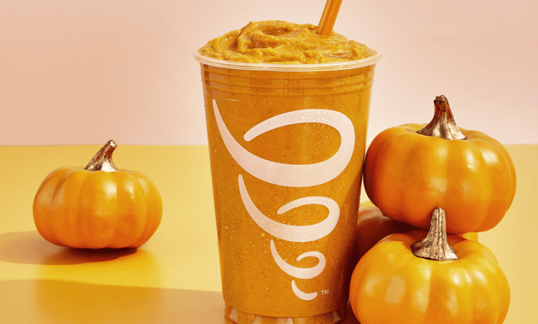 Popular Pumpkin Smash Smoothie returns to Jamba’s fall menu with  special