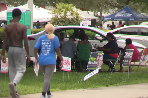 Candidates join events as early voters head to polls in Broward