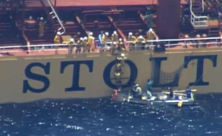 Passenger videos show migrants rescued at sea by Carnival cruise ship