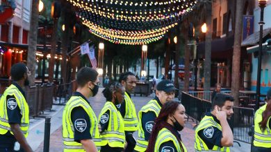 Security checkpoints, more police and K-9s in downtown Orlando after shooting last weekend