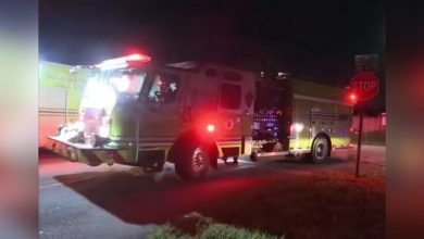 Fire crews extinguished a fire in a Northwest Miami-Dade home