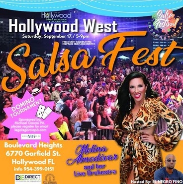 Free event featuring salsa music in Hollywood