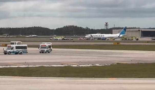 RSW Airport closed due to flat tire on plane