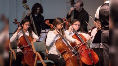 Dallas Youth Orchestra performs impromptu jazz concert at Galleria Dallas